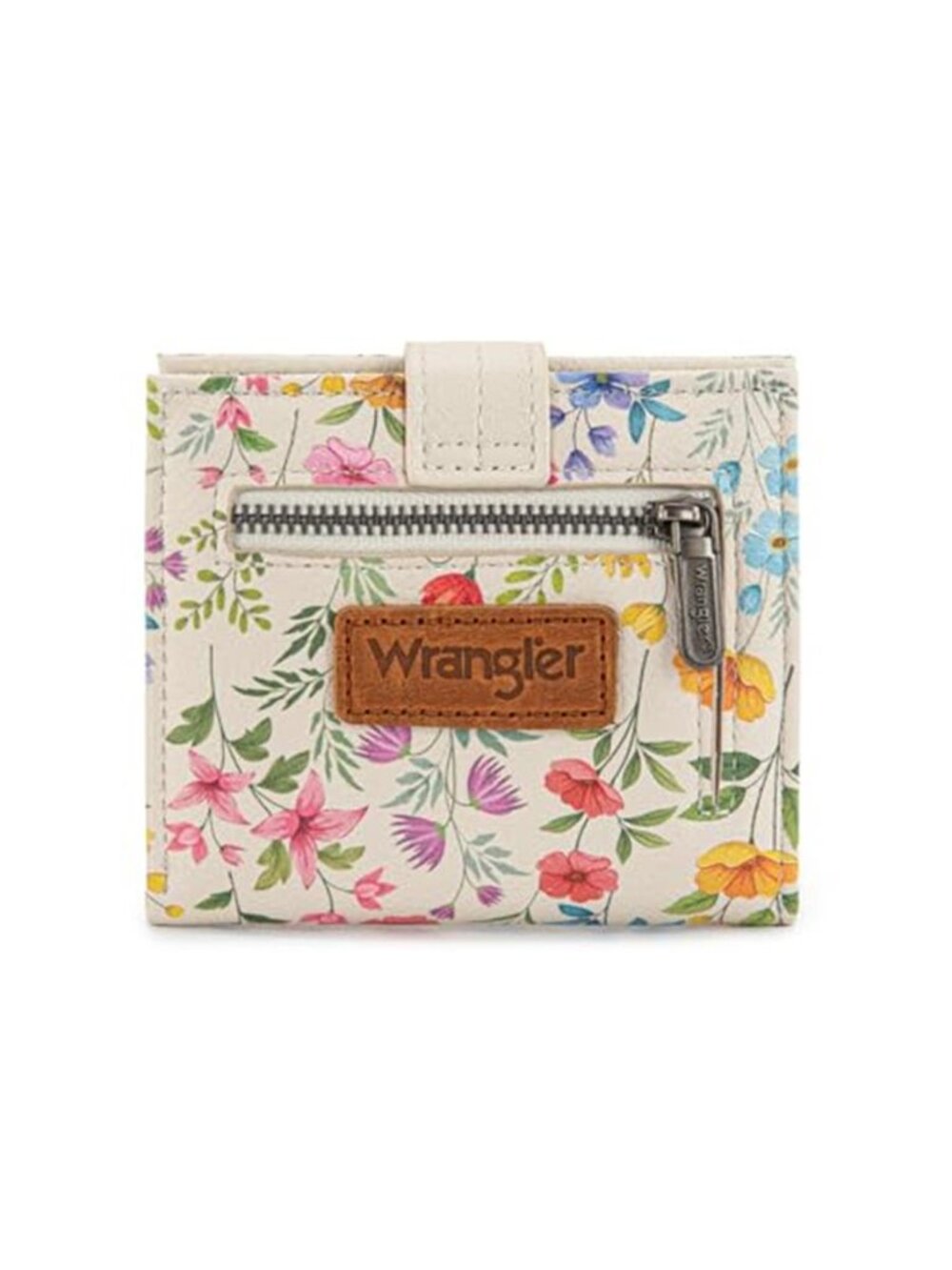 Womens Small Bifold Wallet RFID Blocking Slim Card Holder Floral Zipper Coin New